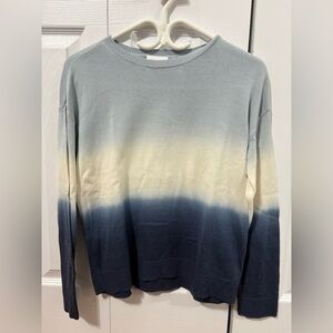 The Children's Place Blue and Cream Kids Crewneck